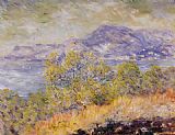Claude Monet Famous Paintings - View Taken near Ventimiglia